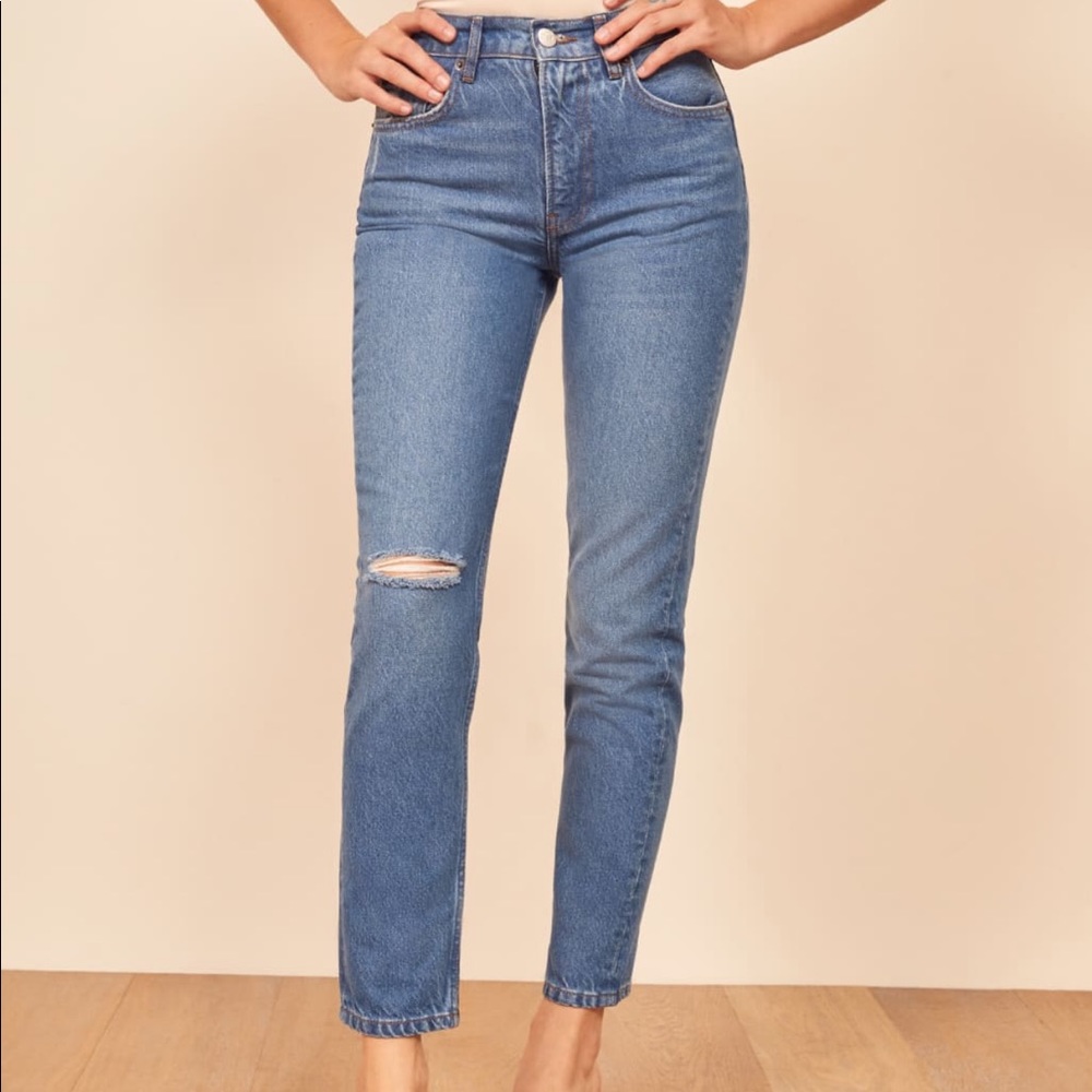 Reformation Julia High Cigarette Jean